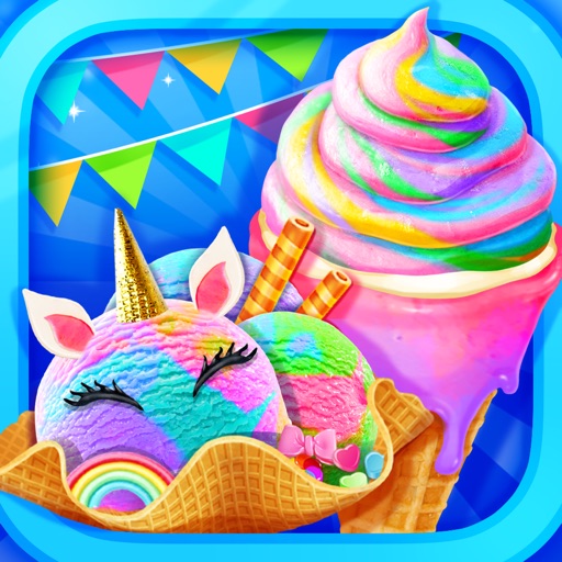 Carnival Unicorn Ice Cream