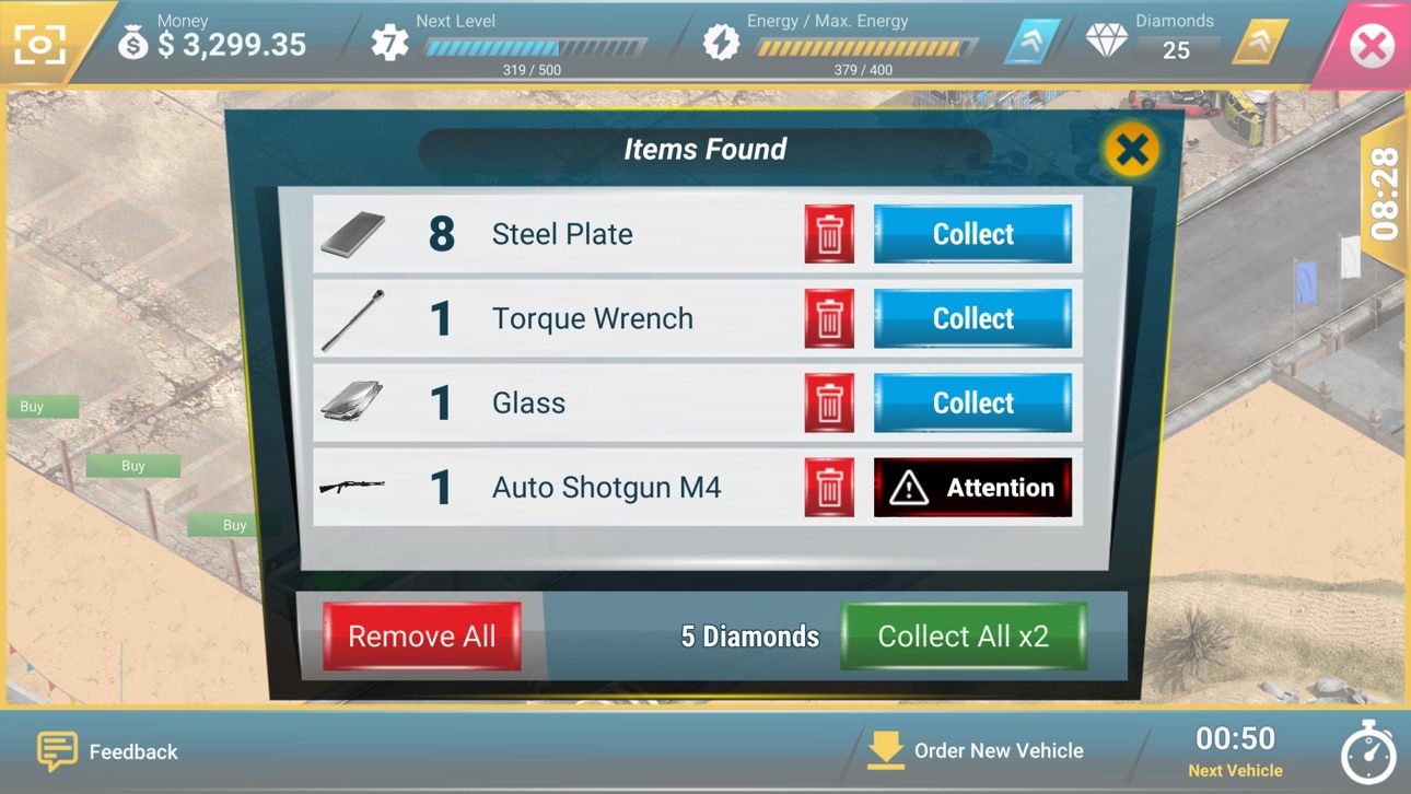 Junkyard Tycoon - Car Business Hack screenshot 3 - iOS game interface
