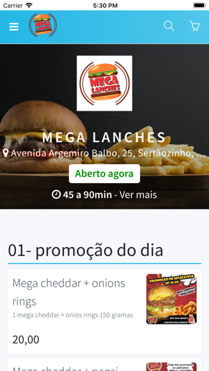 Mega Lanches Hamburgueria(圖1)-速報App