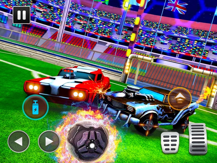 涡轮增压汽车联盟足球竞技场 - 拆迁大战