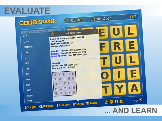 Word Shaker HD Lite screenshot 4