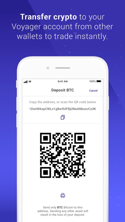 Voyager - Buy Bitcoin & Crypto