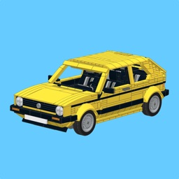 Yellow Golf Mk1 for LEGO