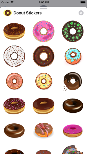 Lotsa Donut Stickers