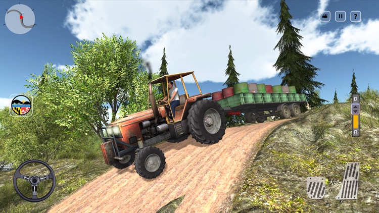 Offroad Farming Tractor Cargo screenshot-3