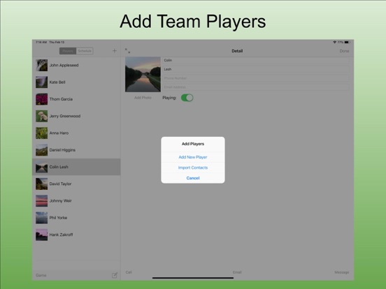 Screenshot #4 pour Rec League Basketball