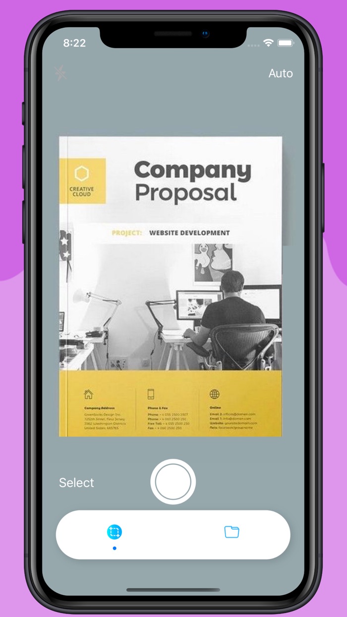 Doc scanner OCR Search