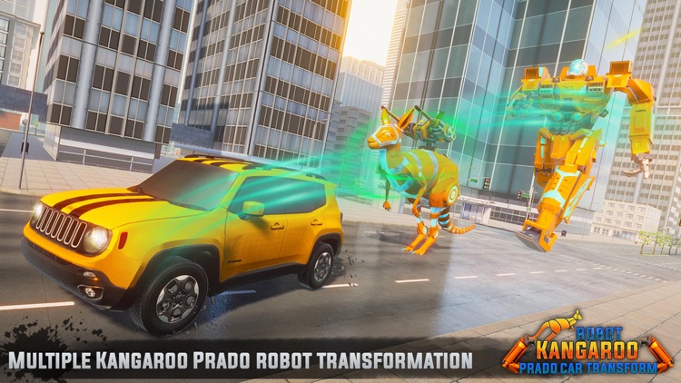 Kangaroo Robot Car Transform