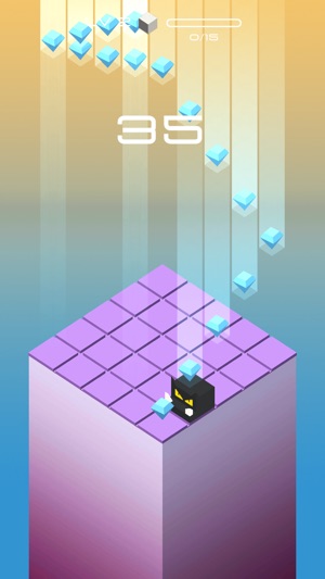 Falling Cube Drop 3D