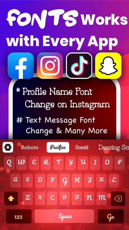 Fonts App Keyboard & Themes