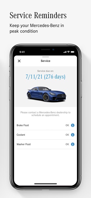 Mercedes Me Connect Usa On The App Store