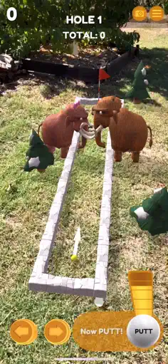 Mammoth Mini Golf AR - Screenshot 1