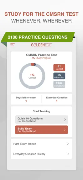 Game screenshot CMSRN Practice Test Pro mod apk