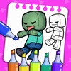 MineColor: Craft Coloring Book - iPadアプリ