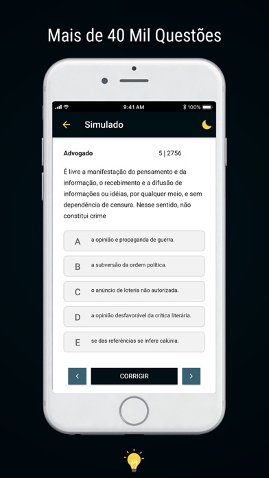 Simulados App screenshot 2