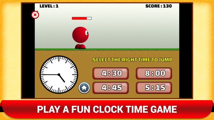 Clock Telling Time For Kids screenshot-4