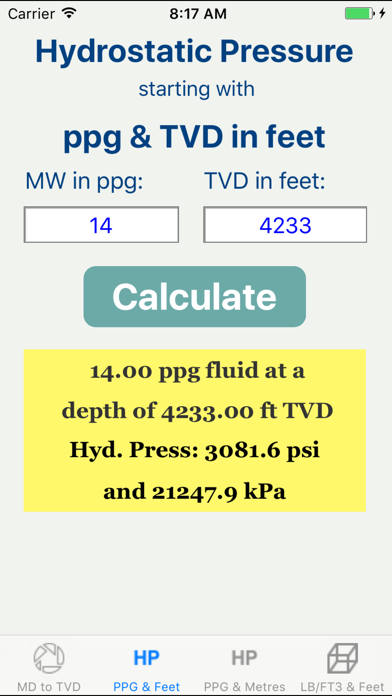 How to cancel & delete OilField Hydrostatic Pressure. from iphone & ipad 2