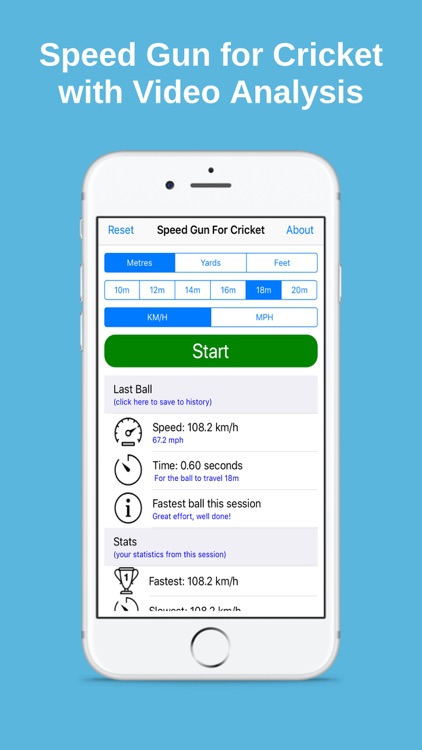 Speed Gun For Cricket