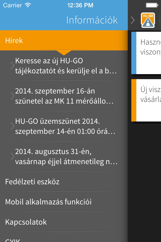 HU-GO Mobil screenshot 3