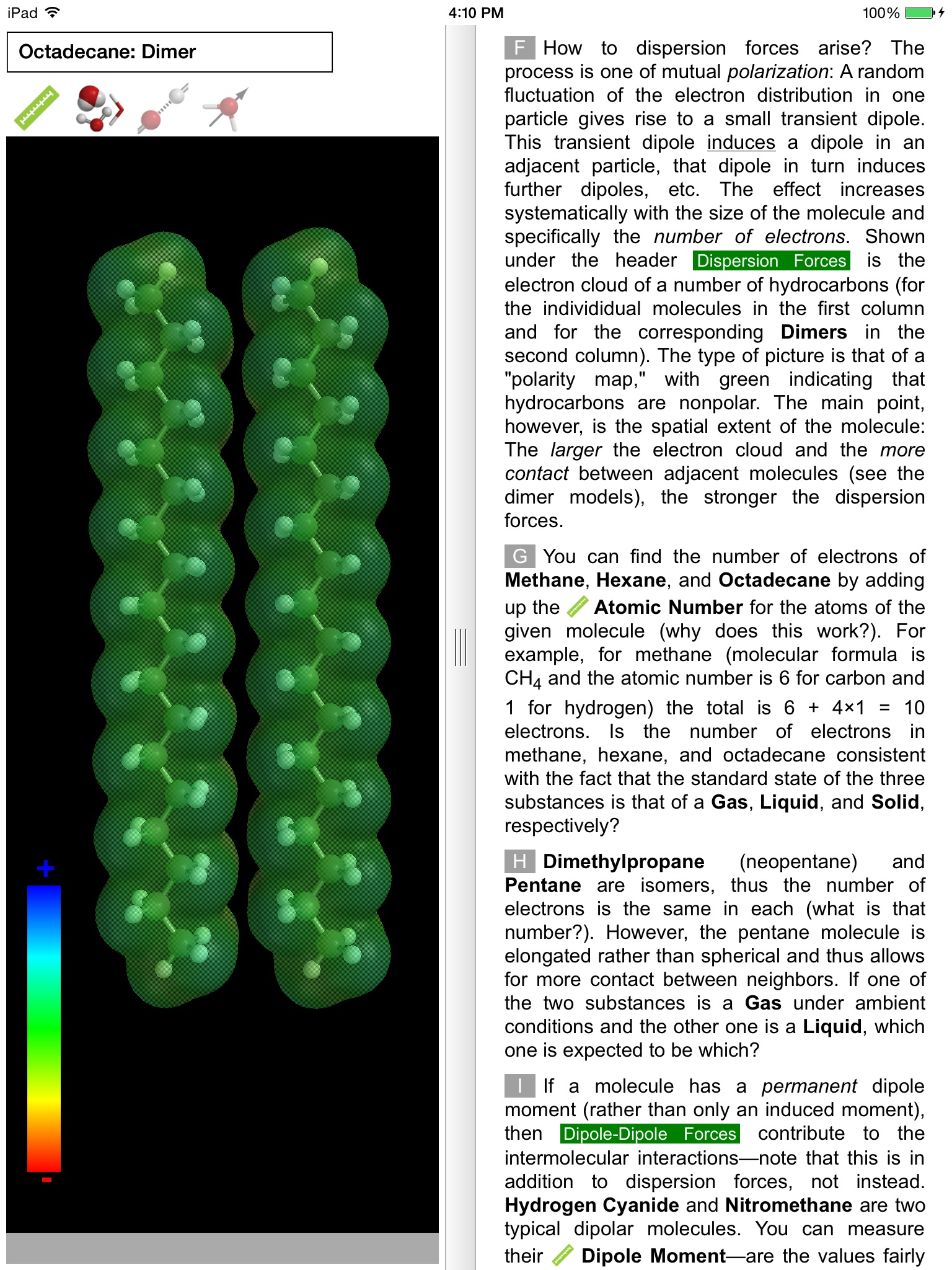 ODYSSEY Intermolecular Forces screenshot 2
