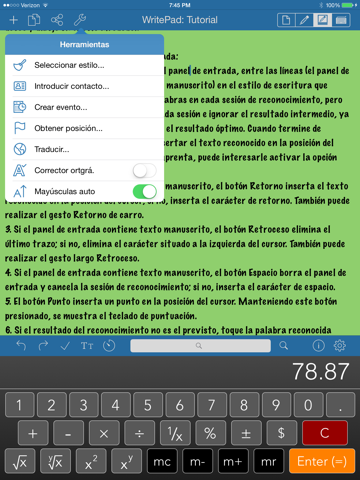 WritePad I Handwriting to Text screenshot 4