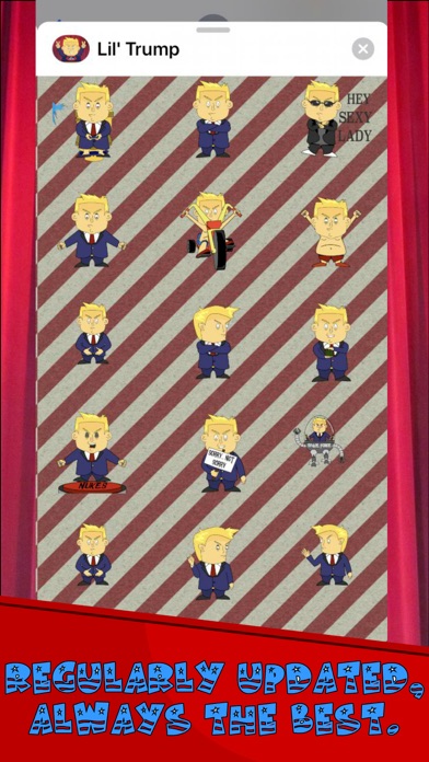 Lil' Donald Trump Stickers screenshot 4