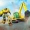 Rebuild town in City Robot Constructor game after demolishing destruction missions - be leader in building tycoon game