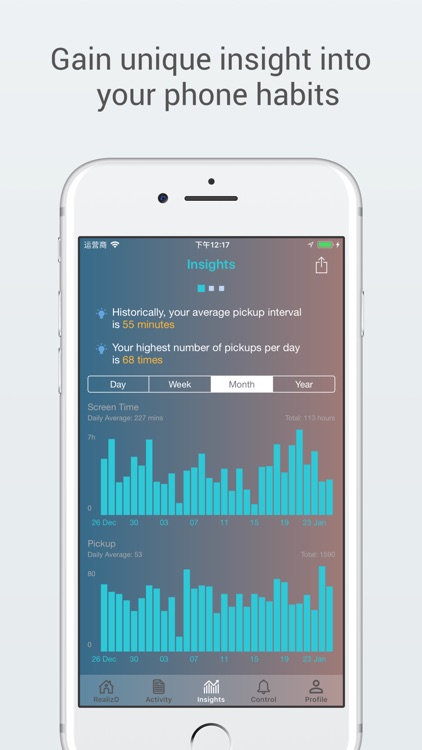 RealizD - Screen Time Tracker