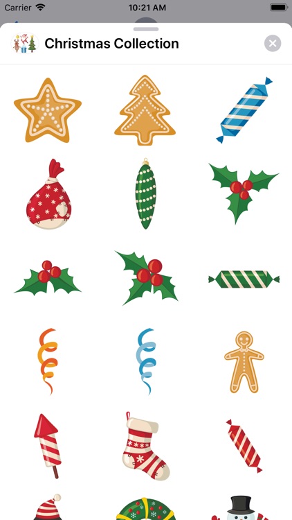 Christmas Theme Sticker Pack