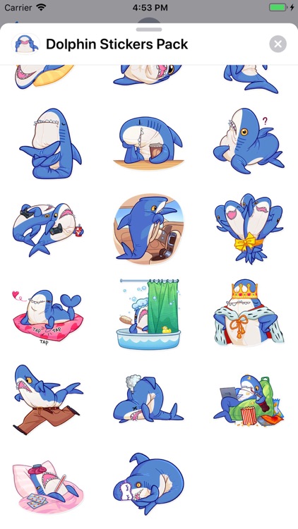 Dolphin Stickers Pack