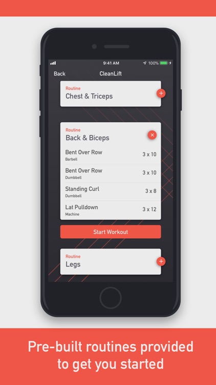 CleanLift - Weight Training