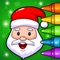 Christmas Coloring Book is best Game for toddlers, preschoolers, and kindergarten kids