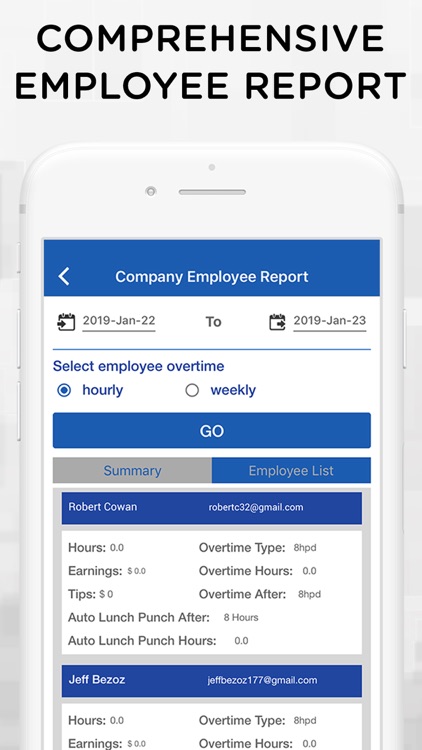 iTimePunch Plus Time Sheet App screenshot-5