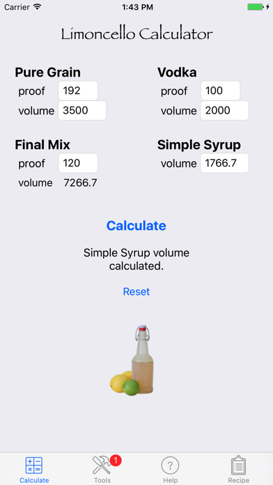 How to cancel & delete Limoncello Calculator from iphone & ipad 4