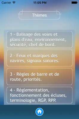 Game screenshot Permis bateau fluvial apk