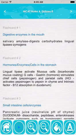 Game screenshot MCAT Review : Notes & Quizzes hack