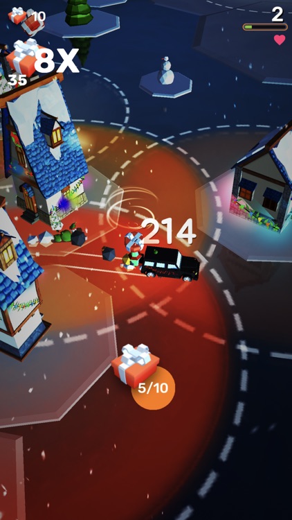 XMAS RUSH: Snow, Race & Gifts screenshot-5