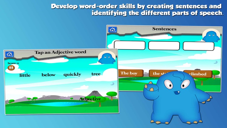 Monster Third Grade Kids Games screenshot-3