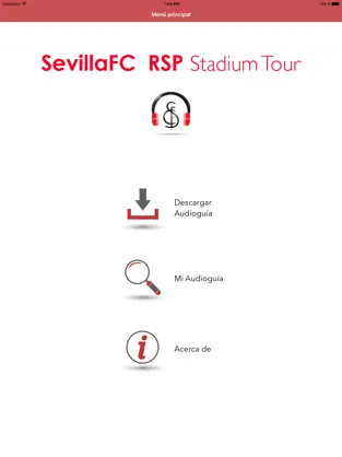 Captura de Pantalla 1 SevillaFC RSP Stadium Tour iphone