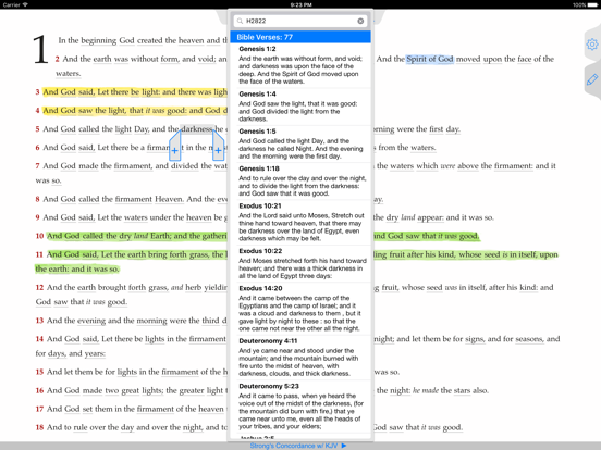 Strong's Concordance with KJV screenshot 3