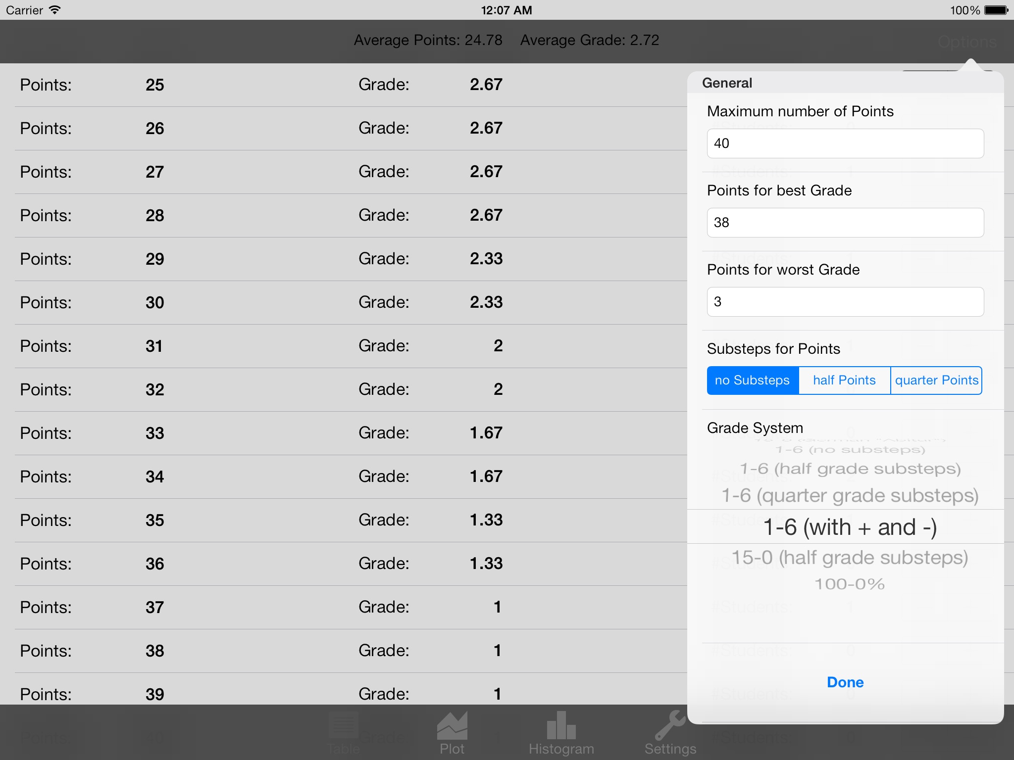 iGrade Exam Grading Tool screenshot 4