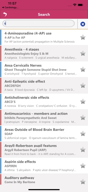 Neurology Mnemonics(圖4)-速報App