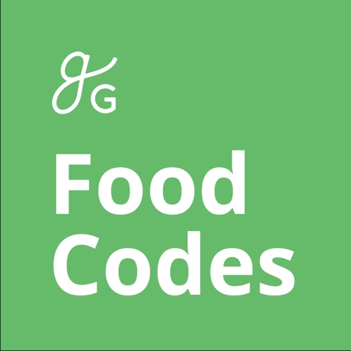 GG Food Codes iOS App