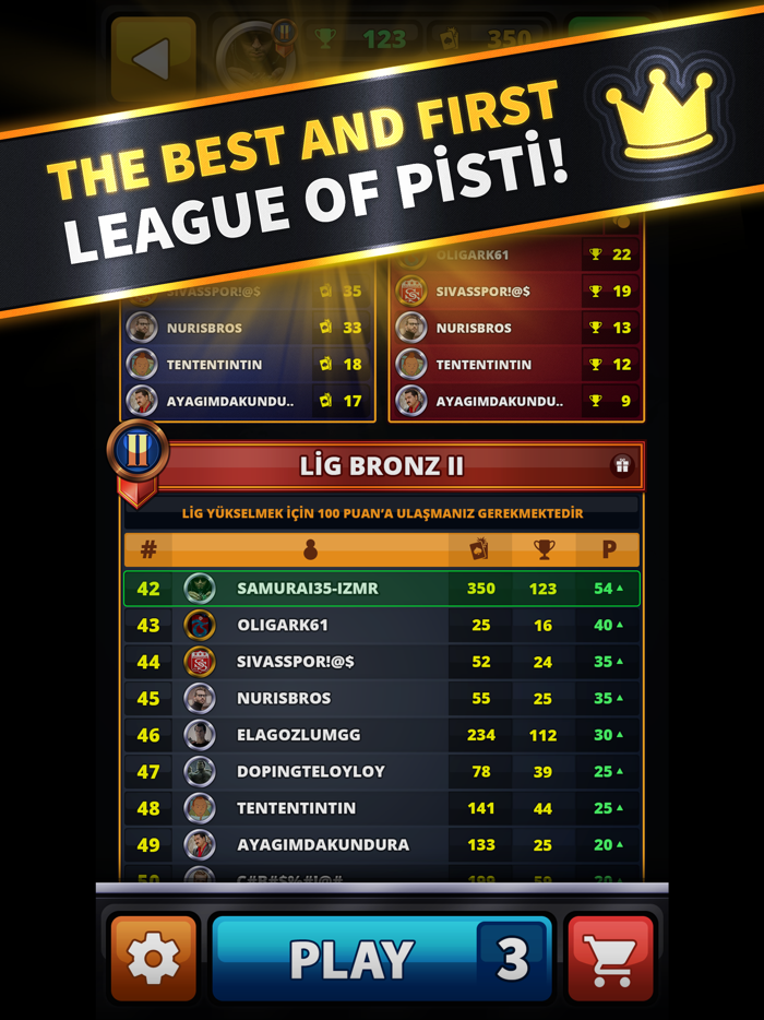 Pisti Online League