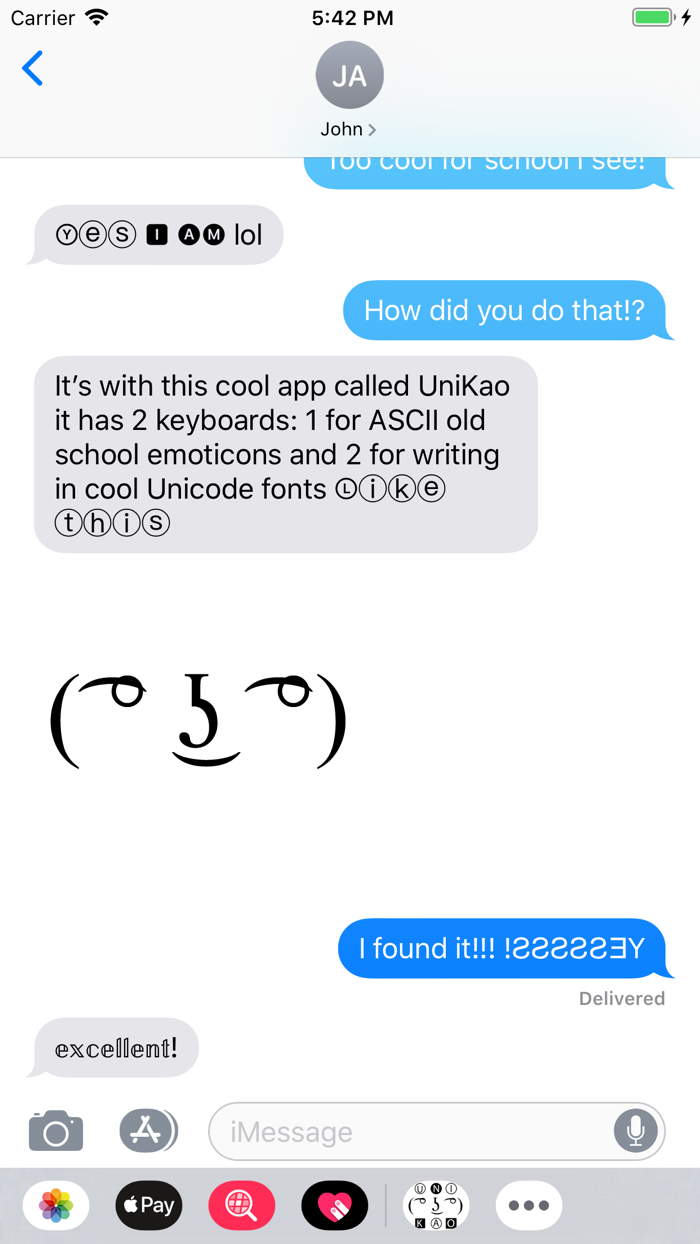 UniKao-Unicode and Emoticon