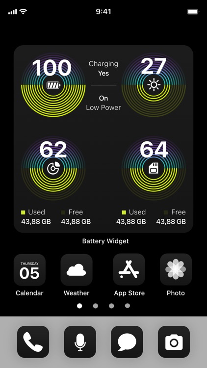 Battery Widget & Color Widgets screenshot-1