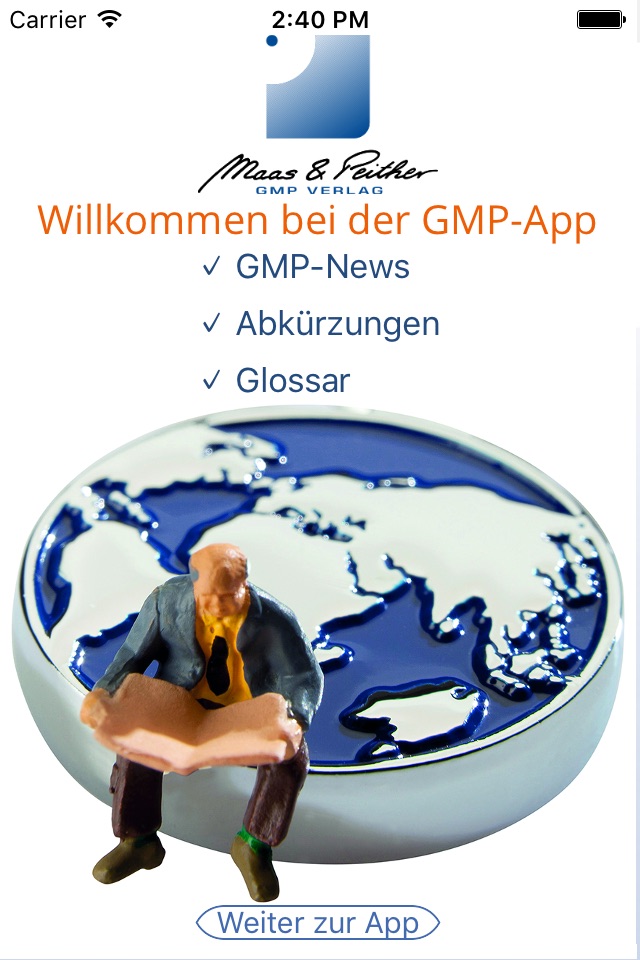 GMP-Verlag App screenshot 2