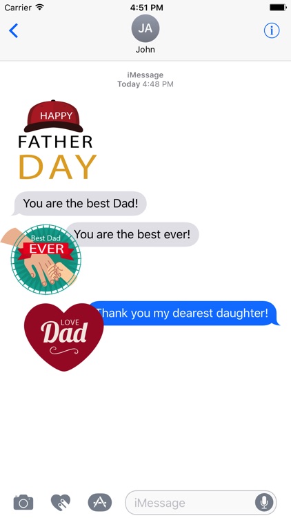 Happy Father's Day Sticker