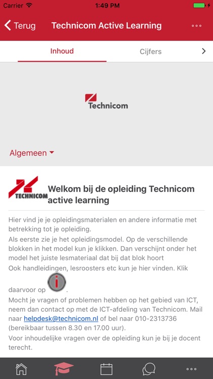 Technicom - MyCollege mobiel screenshot-4