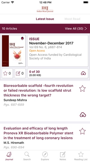 Indian Heart Journal(圖2)-速報App